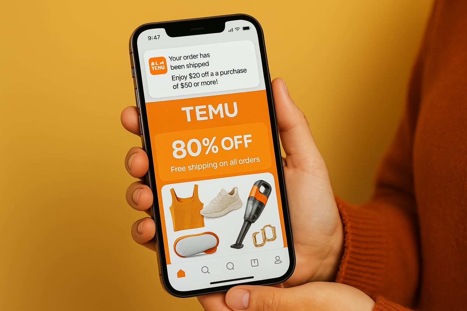 Temuの注文通知と特典を最大限に活用する方法