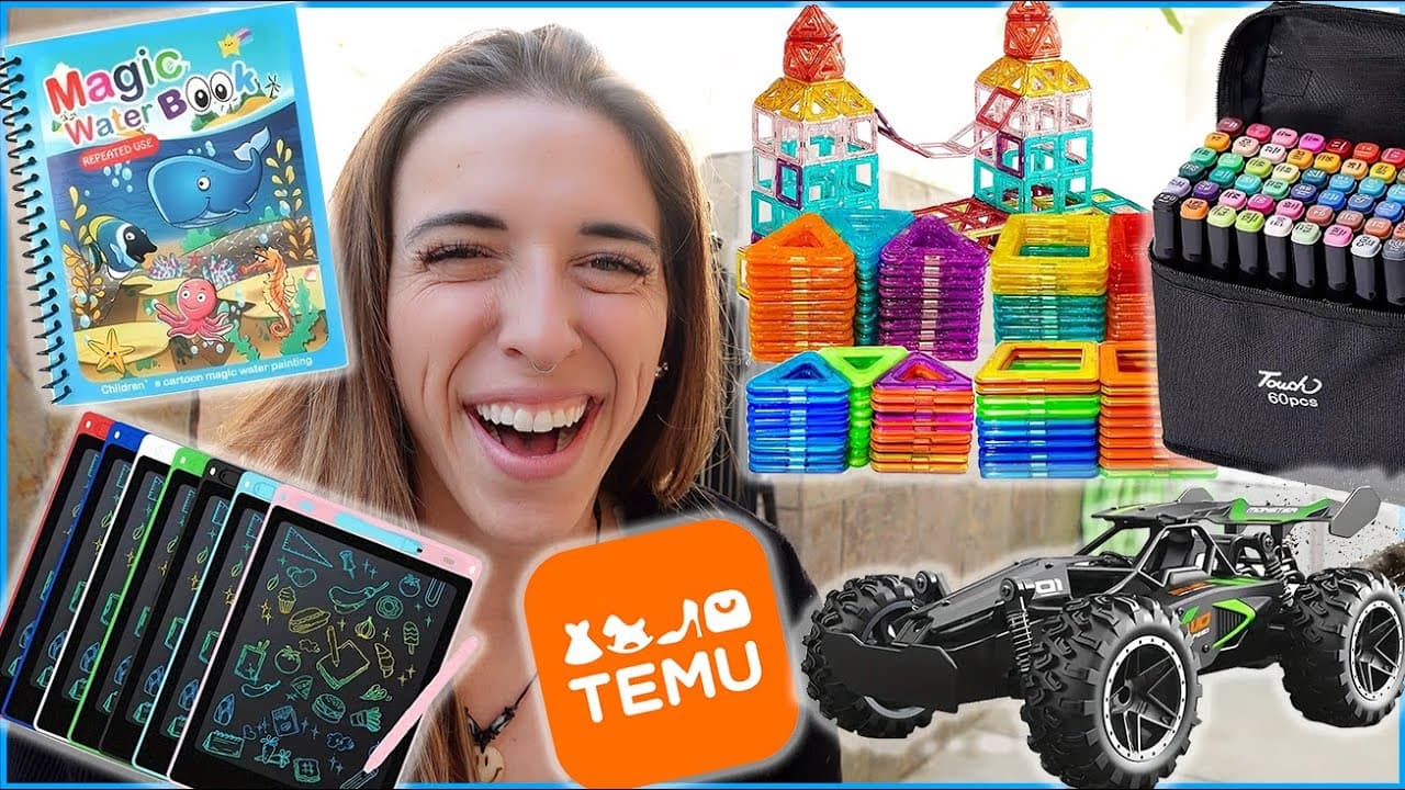 Temuで子供用おもちゃを探す楽しさ